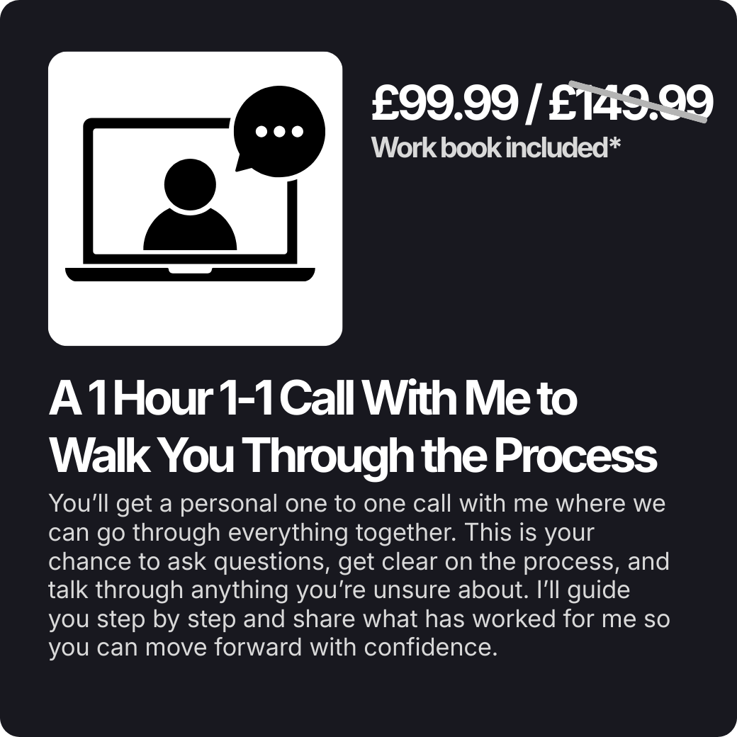 1-1 Call (Workbook Included)