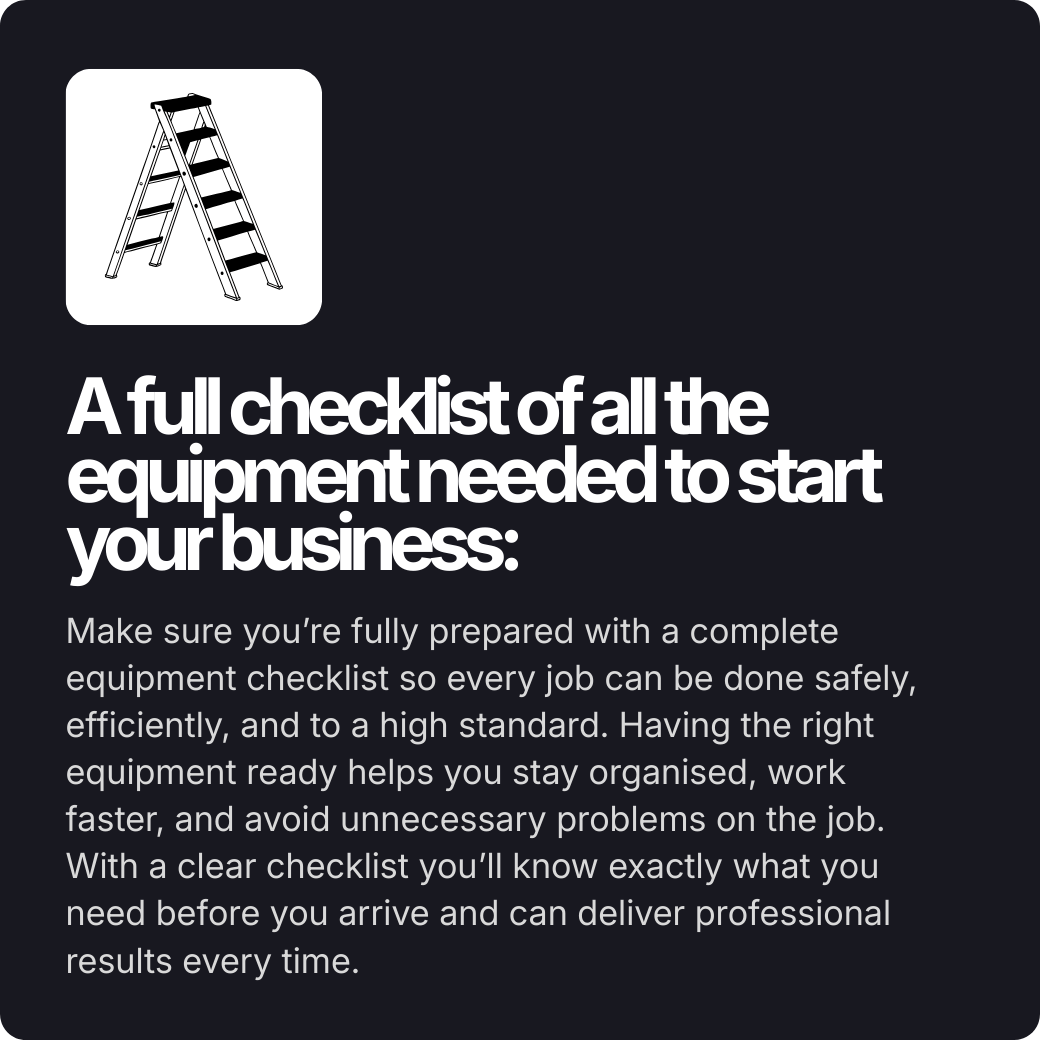Window Cleaning Workbook